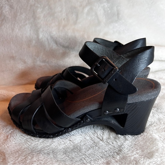 Dansko Black Leather Sandals - Size 36 EU - Picture 5 of 11